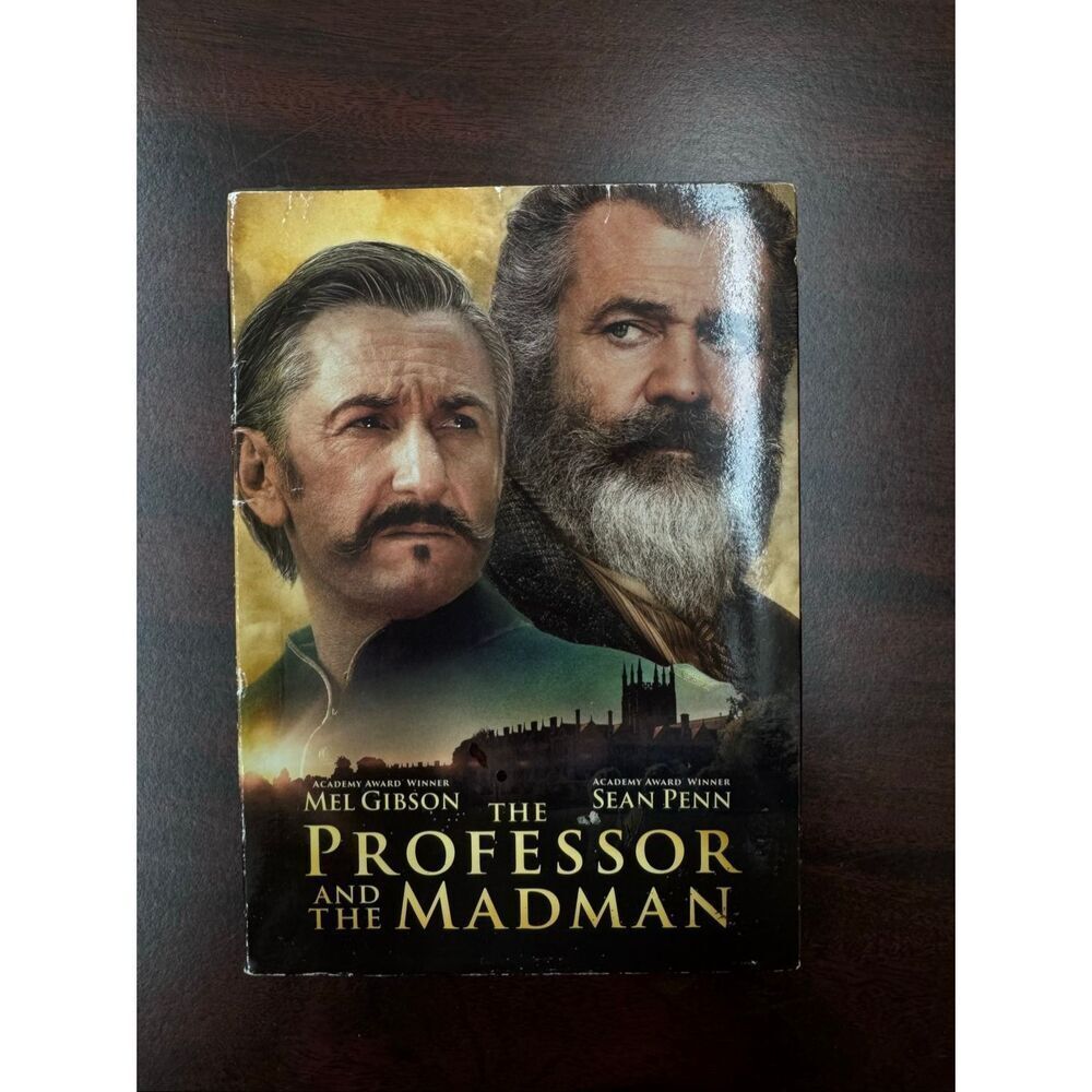 New Sealed- The Professor and The Madman DVD Movie